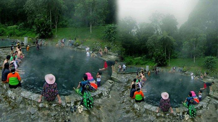 Wisata pemandian air panas Cangar di Batu 1
