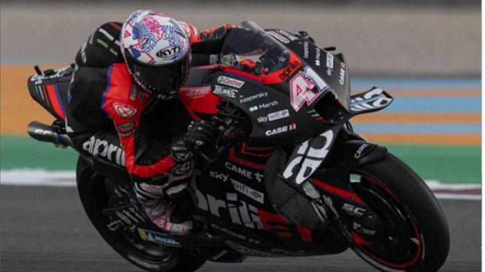 Aleix Espargaro, pembalap tim Aprilia Racing MotoGP 