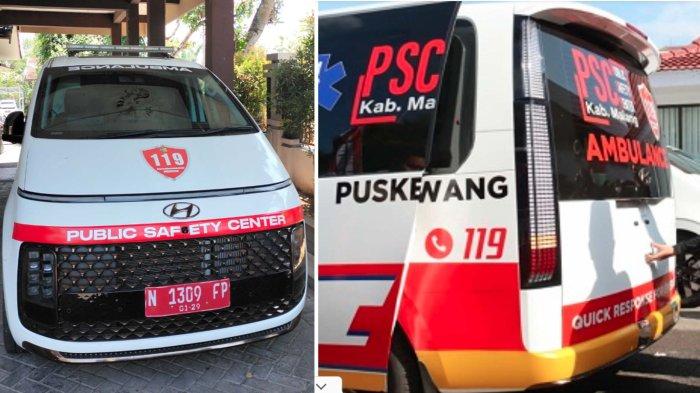 ILUSTRASI - Mobil ambulans Dinas Kesehatan (Dinkes) Pemkab Malang yang berbasis mobil MPV mewah, Hyundai Staria