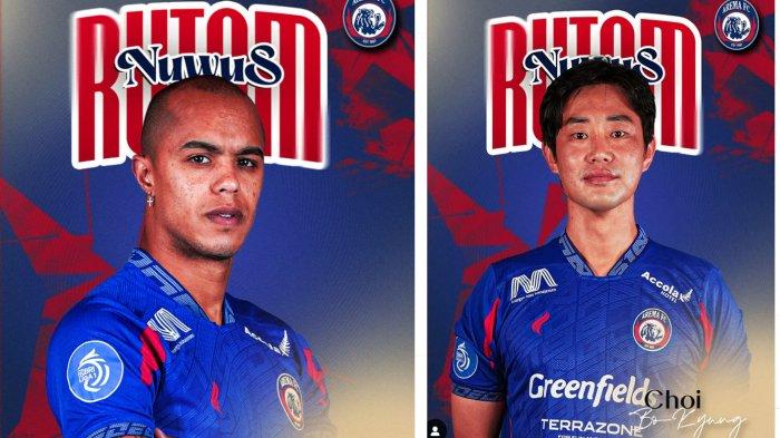 RUTAM NUWUS - Arema FC resmi melepas dua pemain asingnya, William Marcilio dan oppa Korea, Choi Bo Kyung . Perpisahana dengan dua pemain ini diumumkan melalui akun media sosial klub, Kamis (1/5/2025) malam.