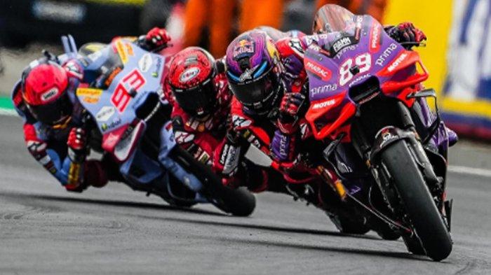 Hasil MotoGP Prancis 2024 menempatkan pembalap Pramac Ducati, Jorge Martin sebagai juaranya, Minggu (12/5/2024).
