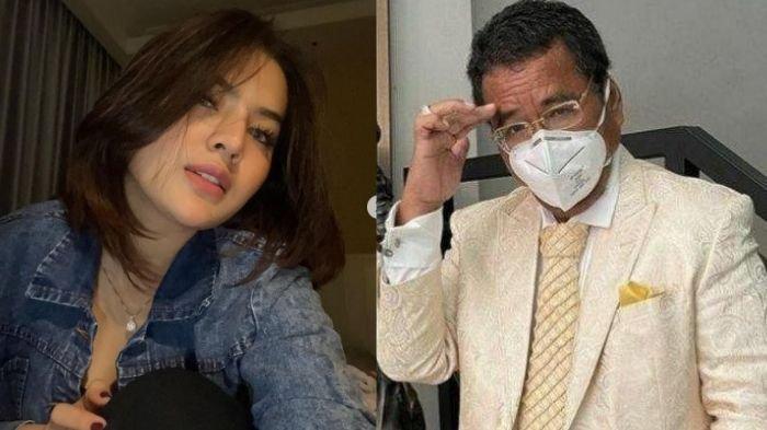 Hotman Paris (kanan) murka laporkan Iqlima Kim (kiri)