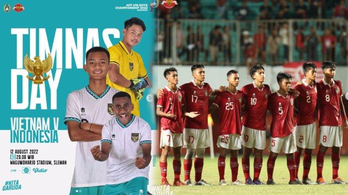 Jadwal Siaran Langsung Timnas Indonesia U 16 Vs Vietnam Final Piala Aff Jadwal Siaran Langsung Timnas Indonesia U 16 Vs Vietnam Final Piala Aff