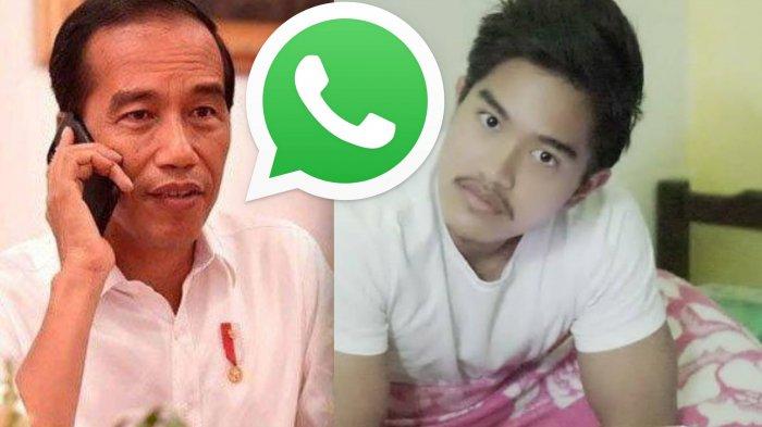 Kaesang Pangarep dan Presiden Jokowi