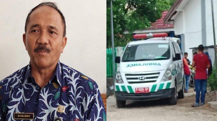 Kepala sekolah tempat siswi SMA di Sampang melahirkan dan proses evakuasi siswi melahirkan dari sekolah menggunakan ambulans, Kamis (30/11/2023)