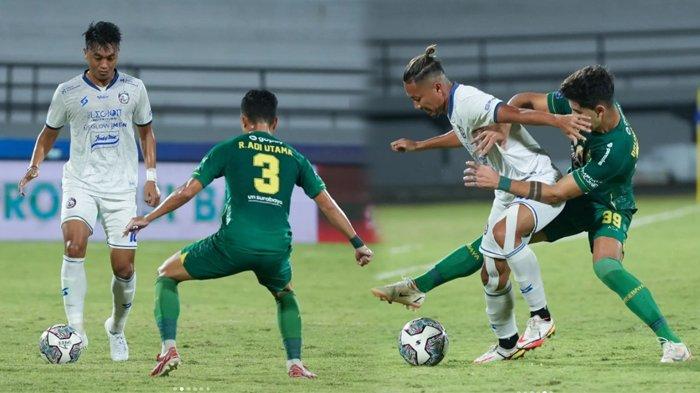 Dok.Kompetisi Liga 1, Persebaya Vs Arema FC Rabu 23 Februari 2022