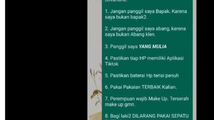 peraturan oleh Silvandrie