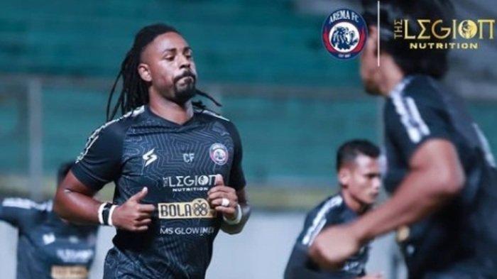 Carlos Fortes saat bermain untuk Arema FC