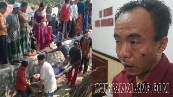 Bambang (40), warga Dusun Tancak, Desa Jrebeng Kecamatan Wonomerto, Kabupaten Probolinggo, merasa diselingkuhi istrinya, Aryati (35), sehingga gelap mata dan membunuhnya. 