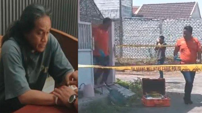 SUAMI HABISI ISTRI SELINGKUH -  AR (44), warga Desa Ketetang, Kecamatan Kwanyar ditangkap setelah membunuhan isterinya EFD (45) dan pria selingkuhan istrinya, AA (36). Tampak polisi olah TKP di rumah kos, Perumahan Griya Anugerah, Kelurahan Mlajah, Selasa (22/4/2025)