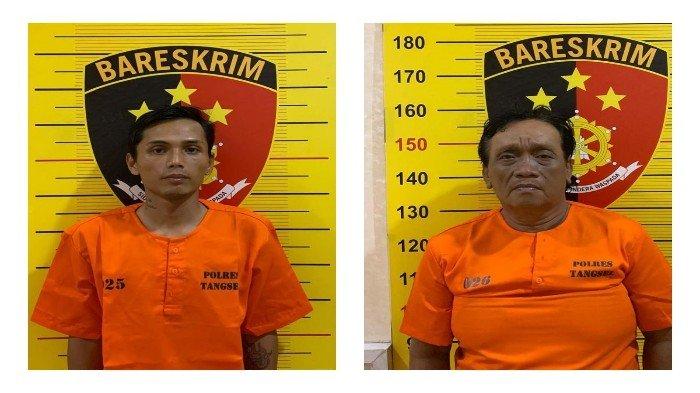 Dua orang preman yang mengamuk di depan anak TK yang sedang latihan marching band di kawasan Permata Pamulang, ditangkap Polres Tangerang Selatan, Jumat (14/2/2025) sore.