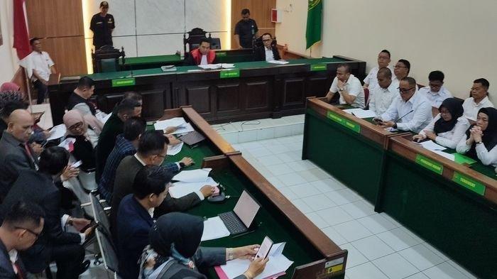 Sidang praperadilan Pegi Setiawan alias Perong, di Pengadilan Negeri Bandung, Senin (1/7/2024).