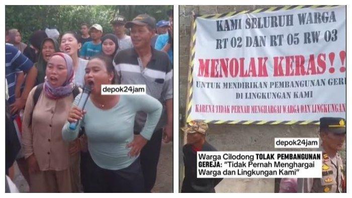 Alasan warga Jalan Palautan Reres, Kelurahan Kalibaru, Kecamatan Cilodong, Kota Depok, Jawa Barat, menolak pembangunan gereja GBKP Runggun Studio Alam pada Sabtu (5/7/2025).