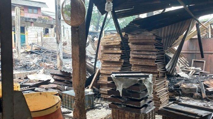 Pabrik Tahu Terbakar di Ciledug Kota Tangerang, Kerugian Ditaksir Mencapai Ratusan Juta Rupiah - Tribuntangerang.com