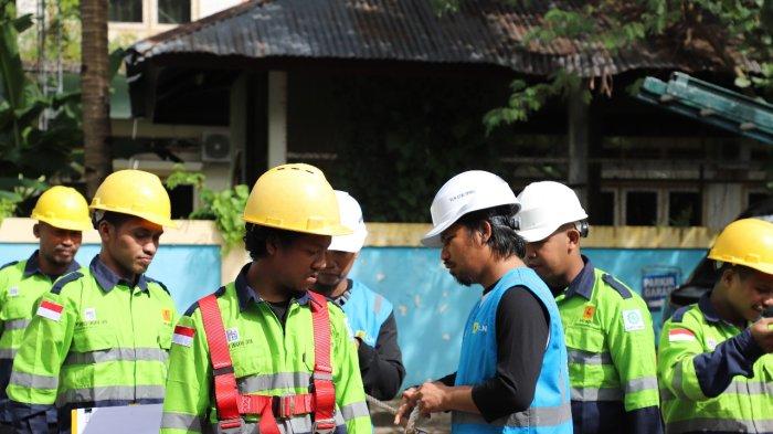 Pemeriksaan Peralatan Kerja Vendor KHs Oleh Asman Jaringan & Konstruksi