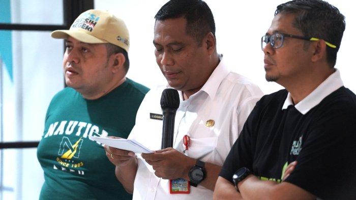 Sambutan Kepala Dinas Lingkungan Hidup dan Persampahan, Alfredo Jansen Hehamahua pada kegiatan Peringatan Hari Lingkungan Hidup Sedunia