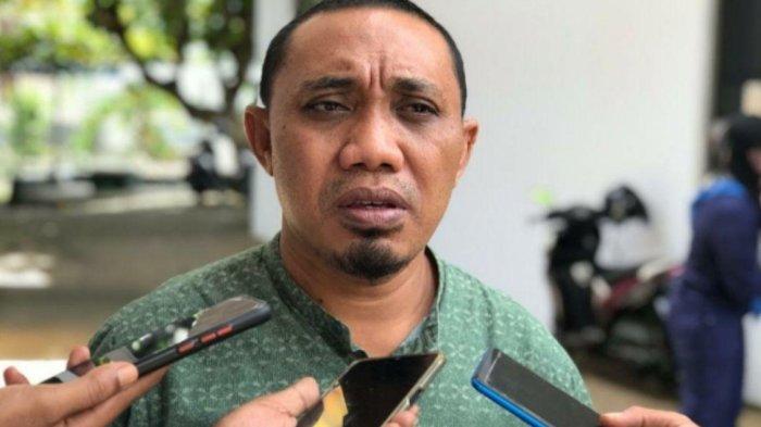Ketua DPRD Kota Ternate, Muhajrin Bailussy saat ditemui di Kantor DPRD Kota Ternate, Senin (12/9/2022).