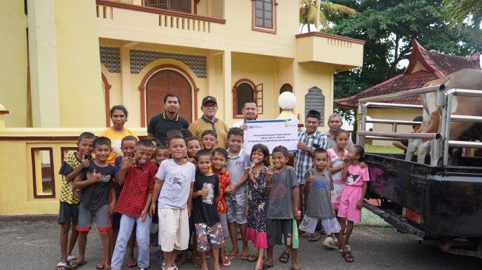 Penyerahan hewan Qurban pada Masjid Wakasihu