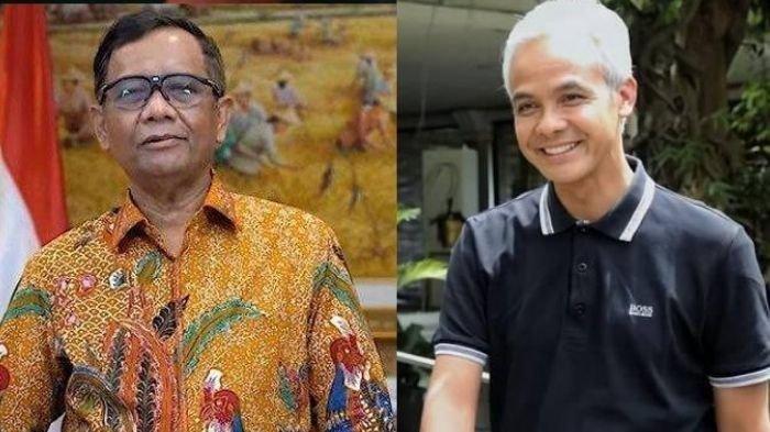 Ganjar Pranowo dan Mahfud MD,  Bakal Calon Presiden dan Wakil Presiden untuk Pilpres 2024