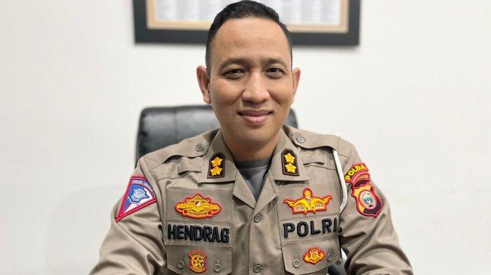 Kasubdit Keamanan dan Keselamatan (Kamsel) Direktorat Lalu Lintas (Ditlantas) Polda Maluku Utara, AKBP Hendra Gunawan, Rabu (31/1/2024)