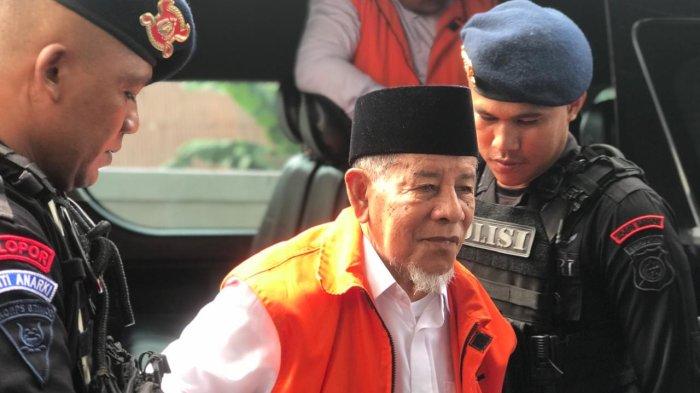 Mantan Gubernur Maluku Utara Abdul Gani Kasuba alias AGK, Kamis (22/8/2024)