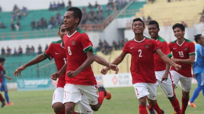 Alwi Slamat, pemain baru Malut United FC saat berkostum Timnas Indonesia U-19
