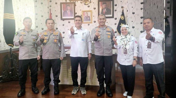 PROGRAM: Tekan Stunting, BKKBN Maluku Utara jalin kemitraan dengan Polda Maluku Utara, Selasa (1/8/2023).