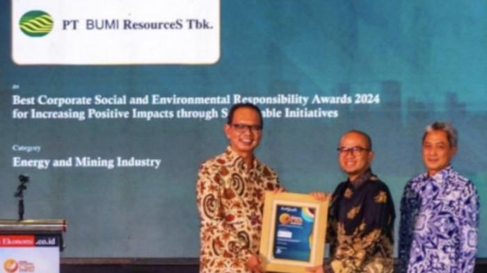 BUMI Terima Penghargaan Indonesia CSR Awards 2024 09 October 2024