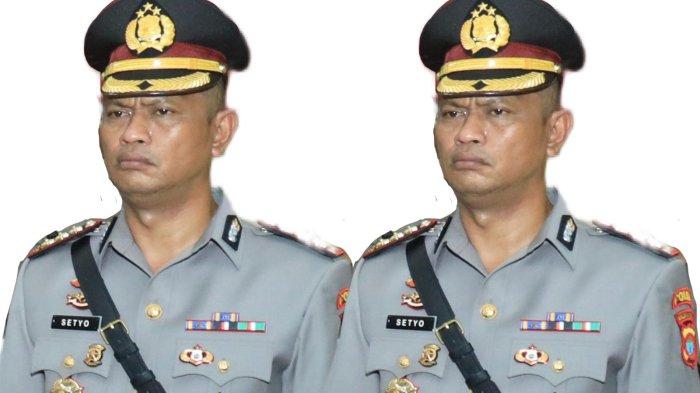 JABATAN: Direktur Samapta Polda Maluku Utara yang baru Kombes Pol Setyo Agus Hermawan