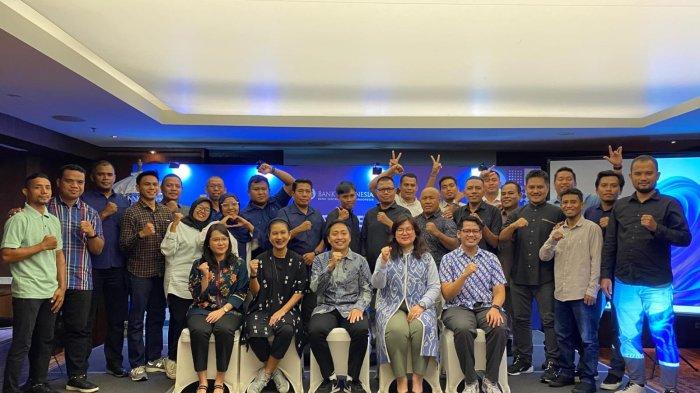 GIAT: Sebanyak 22 peserta ikut mengikuti capacity building stakeholder dan media partner kantor Perwakilan Bank Indonesia (BI) Maluku Utara di hotel The Anvaya Beach Resort, Kuta, Denpasar Bali, Rabu (25/6/2026)