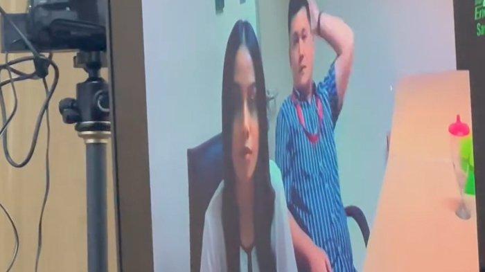 Gusti Chairunnysa Kusumayuda, Putri Indonesia asal Maluku Utara tahun 2022, ikut bersaksi via zoom di sidang lanjutan Mantan Gubernur Abdul Ghani Kasuba (AGK), Rabu (31/7/2024).