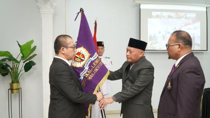 PELANTIKAN: Wagub Maluku Utara Sarbin Sehe menghadiri pelantikan DPD Ikal-Lemhanas Maluku Utara periode 2025-2030 yang dinakhodai Ahmad Purbaya,