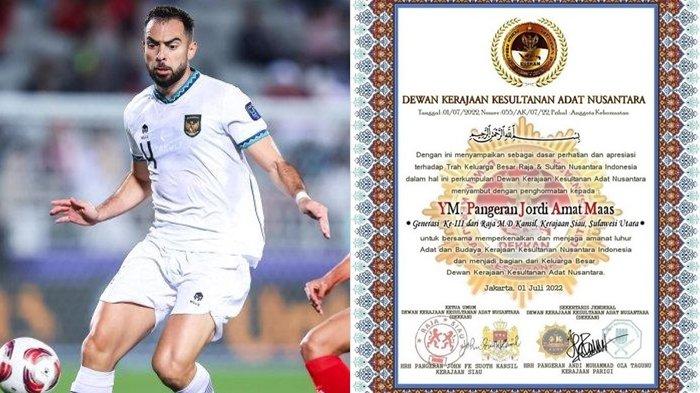 KOMPETISI: Pemain Timnas Indonesia Jordi Amat yang memiliki keturunan dari Raja Riau
