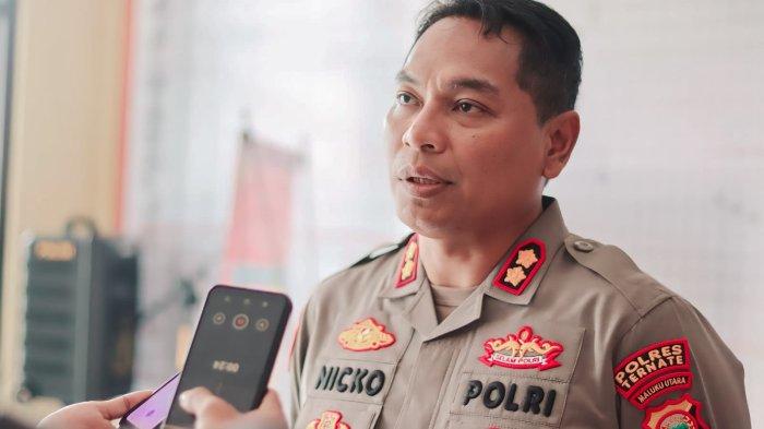 Kapolres Ternate, AKBP Niko Irawan, Rabu (1/1/2025).