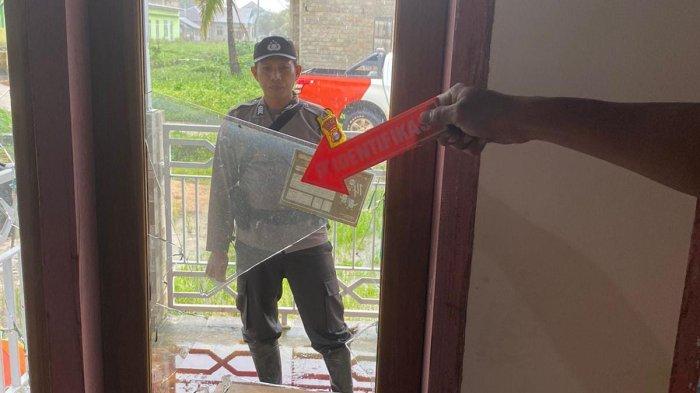 Olah TKP oleh Anggota Polres Pulau Taliabu