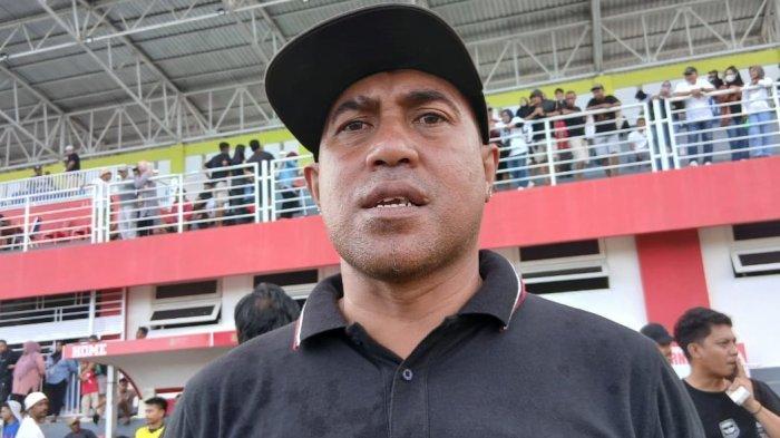 KOMPETISI: Fandy Mochtar selaku Pelatih TMPR FC yang berlaga di Gurabati Open Turnamen 2025, Rabu (14/5/2025)