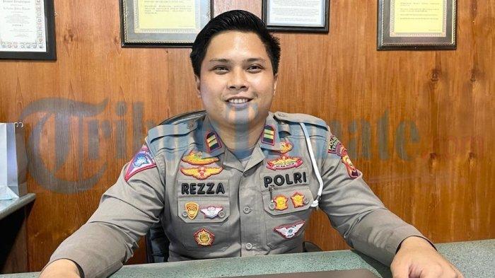 AKP Rezza Muhammad Fajrin saat masih jabat Kasat Lantas Polres Ternate, Senin (6/2/2023).