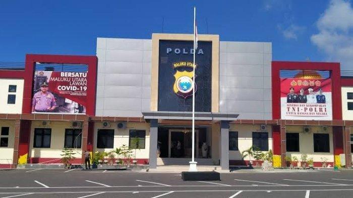Kantor Polda Maluku Utara di Kota Ternate. 