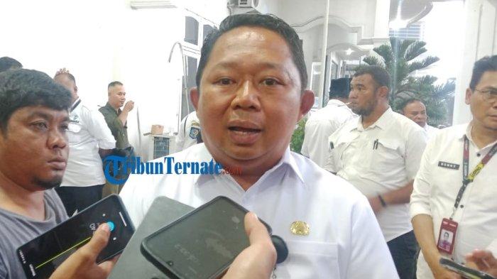 PROGRAM: Ketua TAPD Kota Ternate, Maluku Utara Rizal Marsaoly saat diwawancarai sejumlah awak media, Selasa (1/7/2025)