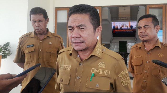 PROGRAM: Wakil Bupati Halmahera Timur, Maluku Utara Anjas Taher saat bersedia dimintai keterangan sejumlah awak media, Jumat (20/6/2025)