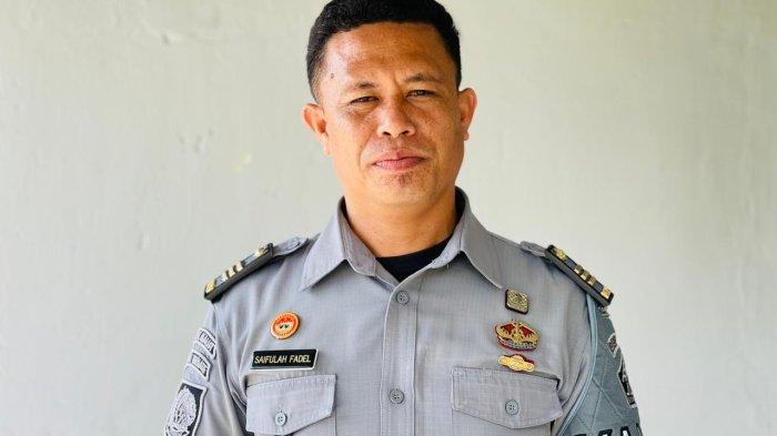 Kepala Kesatuan Pengamanan Rutan Kelas IIB Ternate, Saifullah Fadel, Senin (25/11/2024).