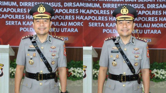 SPEEDBOAT - Direktur Reserse Kriminal Umum Polda Maluku Utara Kombes Pol I Gede Putu Widyana. Ia menjelaskan soal perkembangan kasus ledakan speedboat Bela 72, Senin (28/7/2025). 