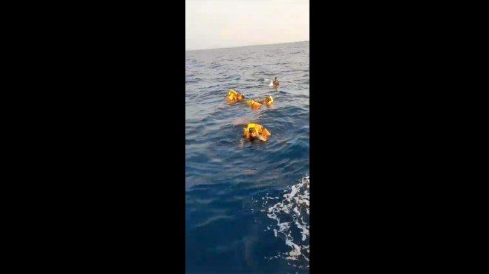 KECELAKAAN: Speedboat rute Jailolo-Ternate alami kecelakaan laut, Selasa (31/10/2023).