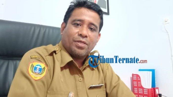 TARGET: Kepala Badan Pendapatan Daerah (Bapenda) Kota Tidore Kepulauan, Maluku Utara Mansyur saat diwawancarai Tribunternate.com, Selasa (20/5/2025)