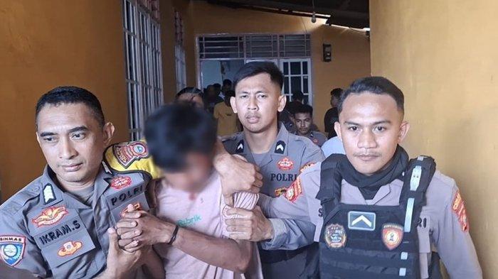 HUKUM: Terduga pelaku asusila di Kota Ternate, Maluku Utara ditangkap aparat kepolisian, Minggu (6/4/2025)