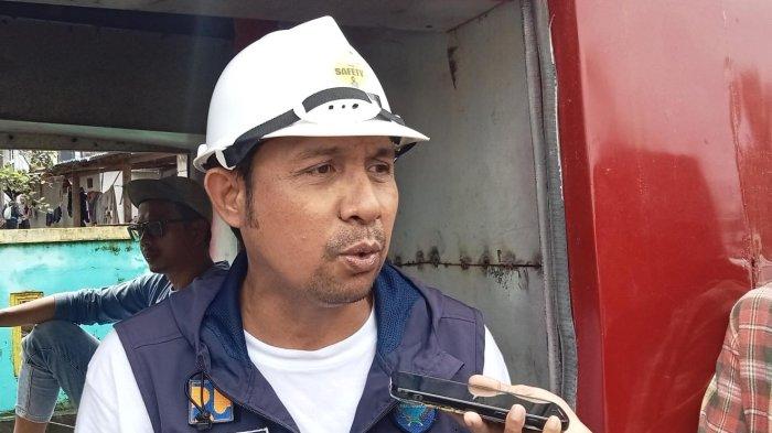BENCANA: Kepala Dinas PUPR Kota Ternate, Maluku Utara, Rusan M. Nur Taib
