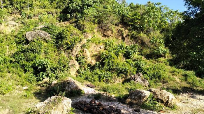MASALAH: Lokasi Bakong di Desa Meranti Jaya, Kecamatan Taliabu Barat, Maluku Utara yang dikelauhkan warga, Senin (21/7/2025)