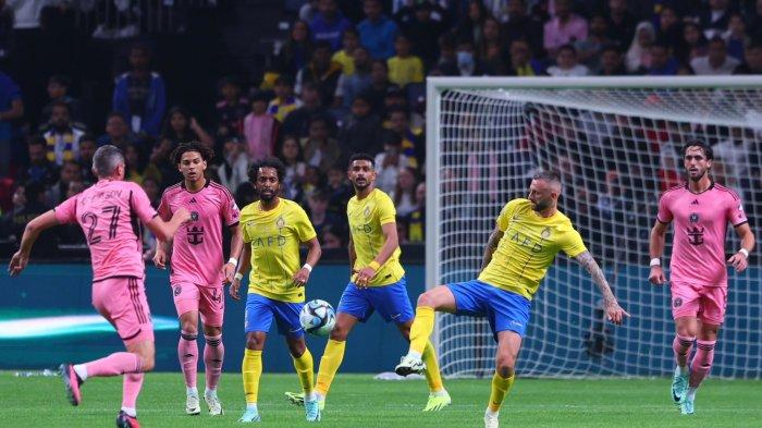 Al Nassr membantai Inter Miami dengan skor 6-0 dalam laga persahabatan di Riyadh Season Cup 2024, Kamis (1/2/2024) malam waktu setempat.