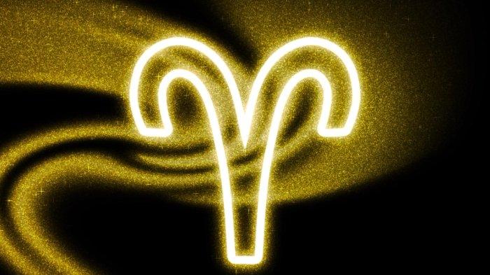 ILUSTRASI Simbol Zodiak Aries