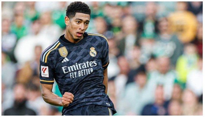 Jude Bellingham mencetak gol semata wayang Real Madrid yang menahan imbang Real Betis dengan skor 1-1 di Benito Villamarin, Matchday 16 La Liga, Sabtu (9/12/2023) lalu.